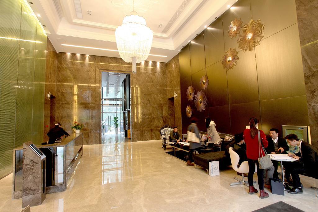 Heefun Apartment Hotel Guangzhou - Poly D Plaza Branch Exteriör bild