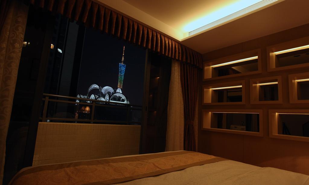 Heefun Apartment Hotel Guangzhou - Poly D Plaza Branch Exteriör bild