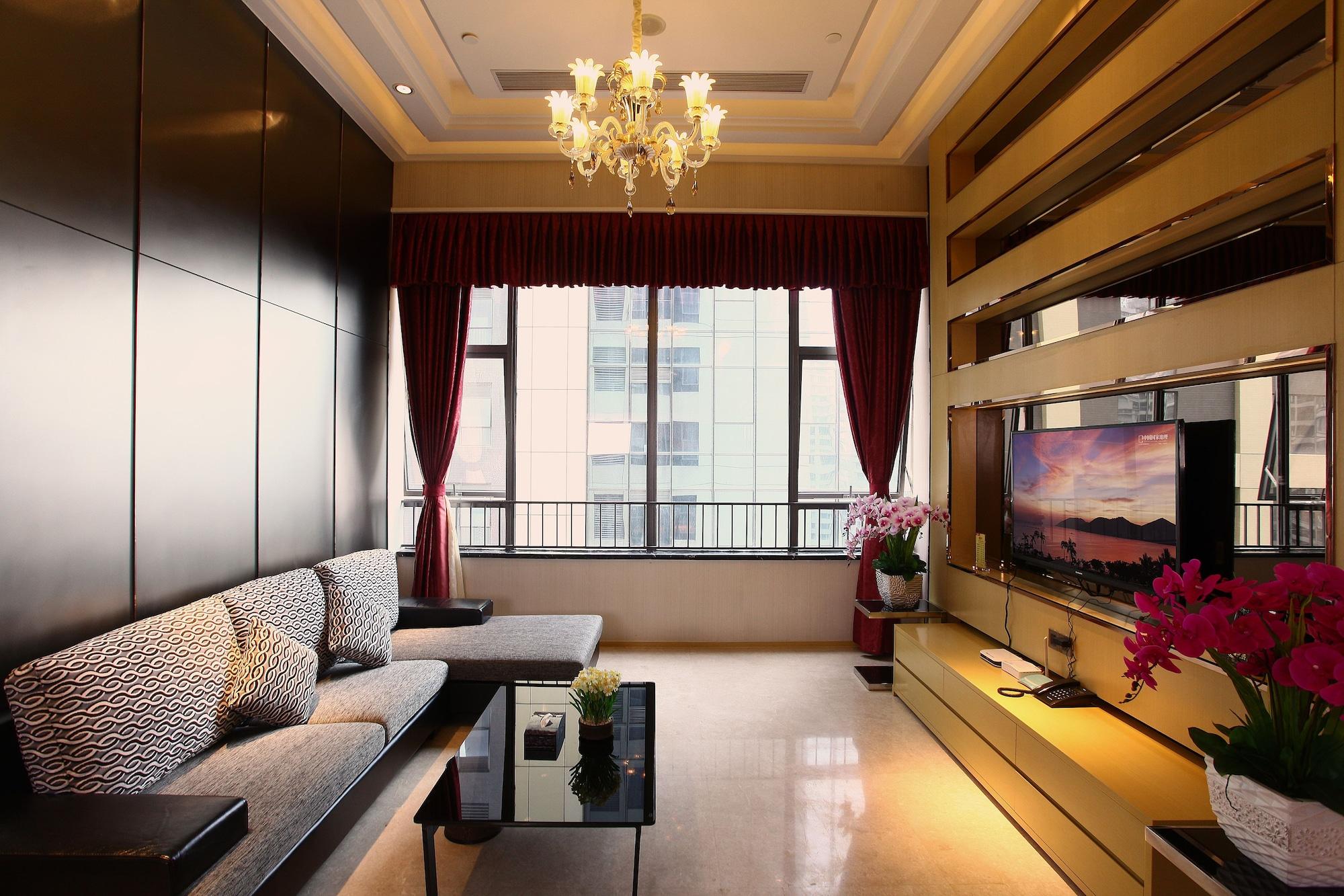 Heefun Apartment Hotel Guangzhou - Poly D Plaza Branch Exteriör bild