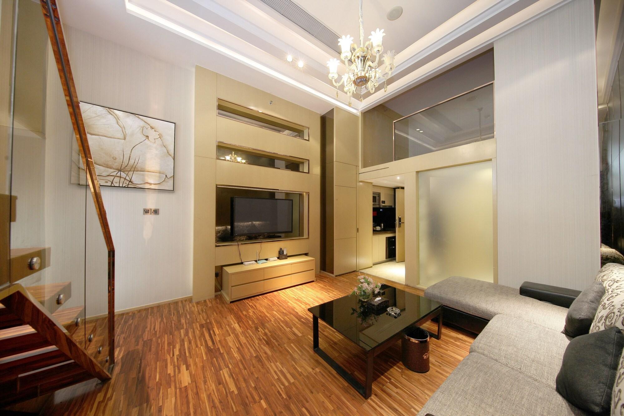 Heefun Apartment Hotel Guangzhou - Poly D Plaza Branch Exteriör bild