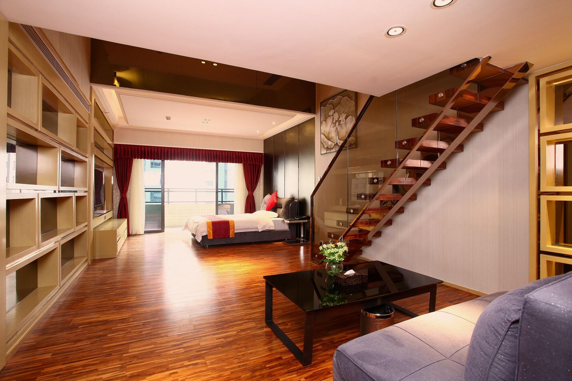 Heefun Apartment Hotel Guangzhou - Poly D Plaza Branch Exteriör bild