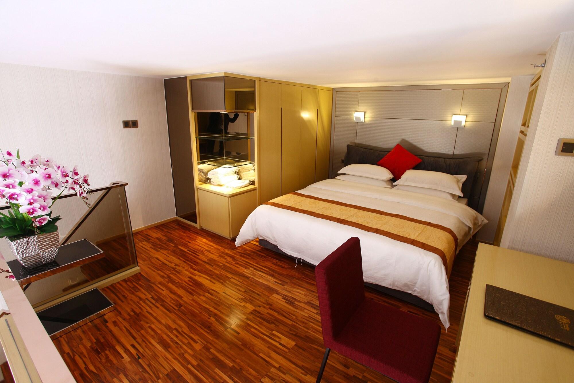 Heefun Apartment Hotel Guangzhou - Poly D Plaza Branch Exteriör bild