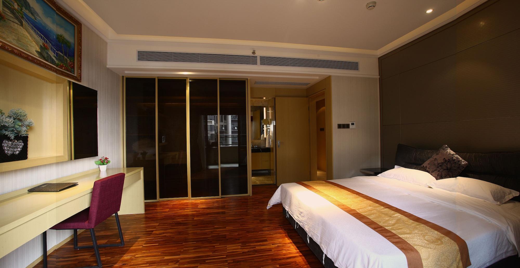 Heefun Apartment Hotel Guangzhou - Poly D Plaza Branch Exteriör bild