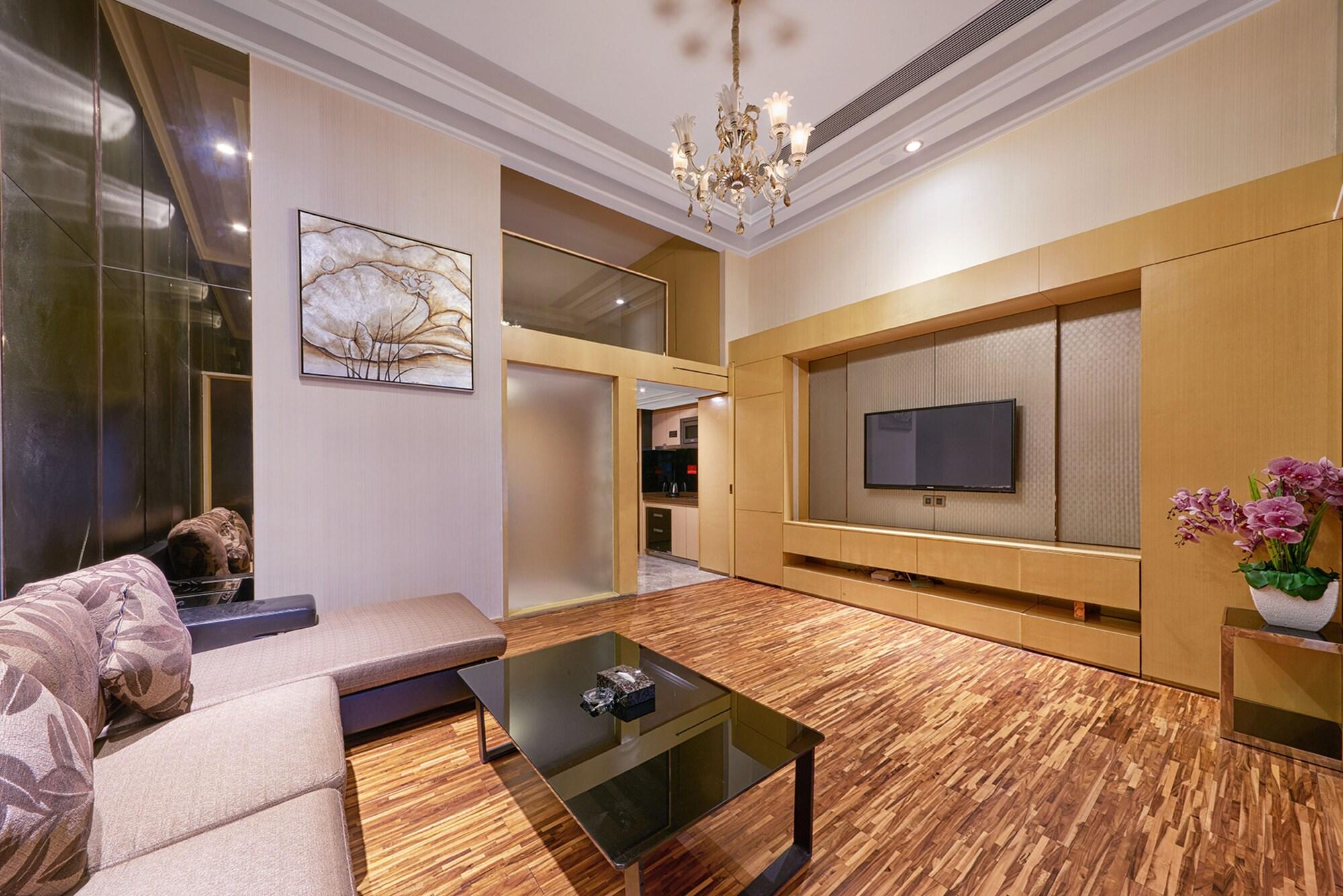 Heefun Apartment Hotel Guangzhou - Poly D Plaza Branch Exteriör bild