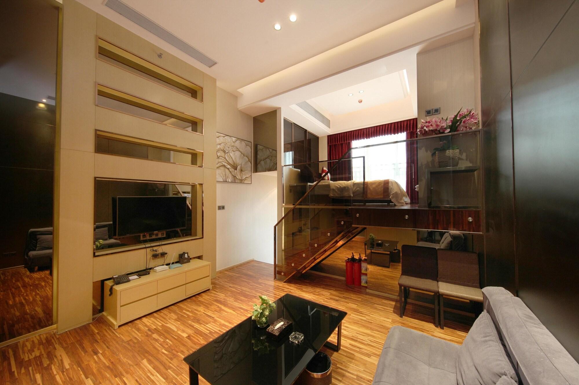 Heefun Apartment Hotel Guangzhou - Poly D Plaza Branch Exteriör bild