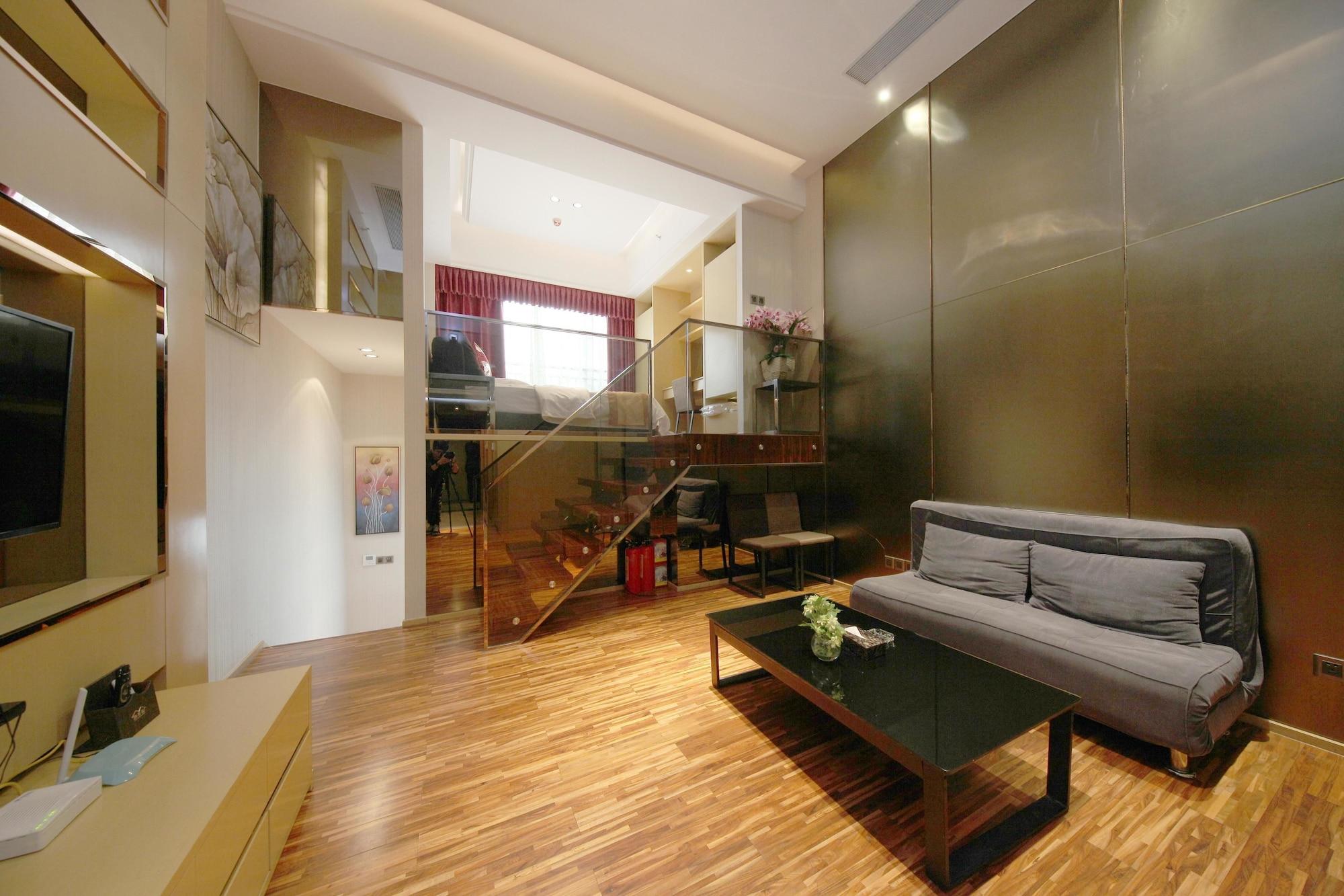 Heefun Apartment Hotel Guangzhou - Poly D Plaza Branch Exteriör bild