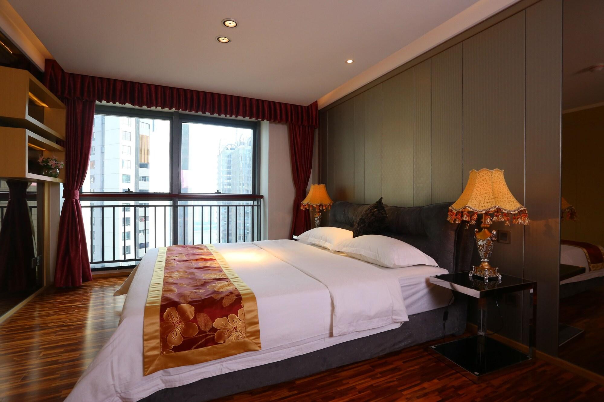 Heefun Apartment Hotel Guangzhou - Poly D Plaza Branch Exteriör bild