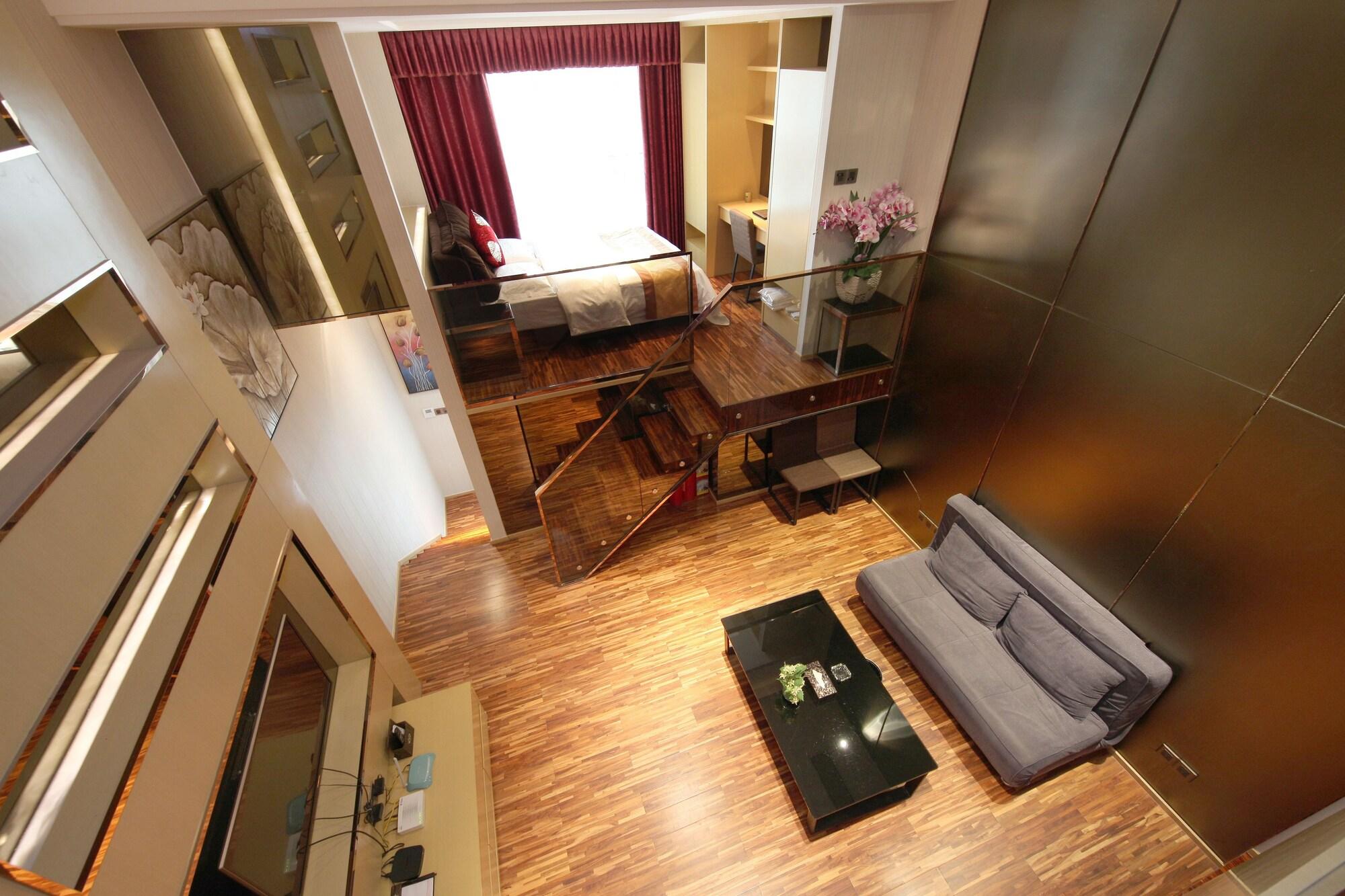 Heefun Apartment Hotel Guangzhou - Poly D Plaza Branch Exteriör bild