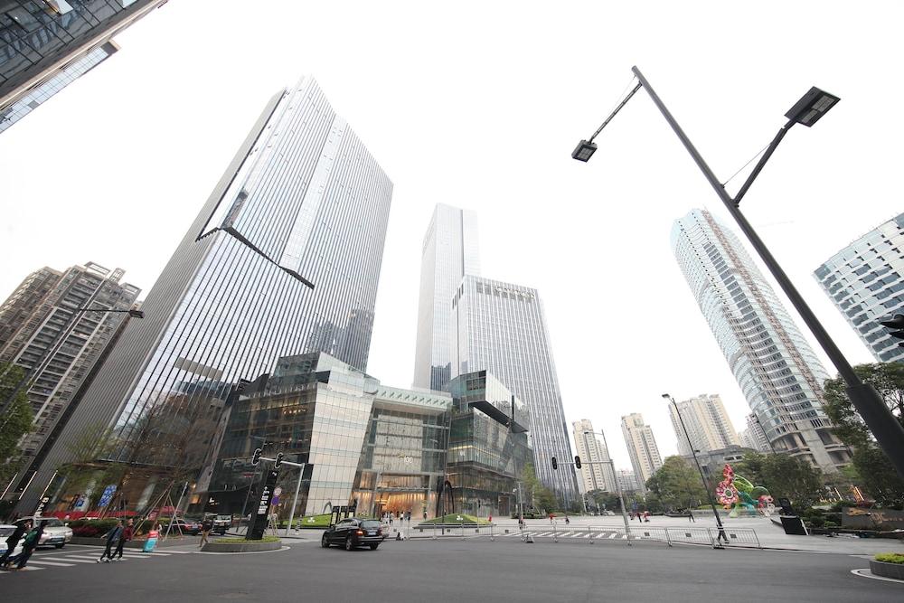 Heefun Apartment Hotel Guangzhou - Poly D Plaza Branch Exteriör bild