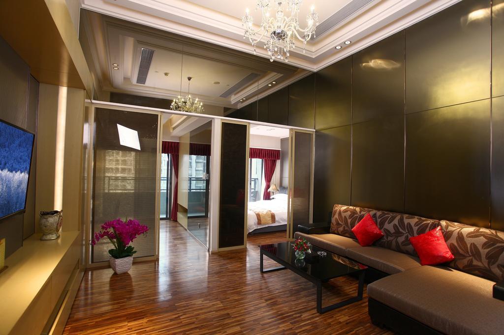 Heefun Apartment Hotel Guangzhou - Poly D Plaza Branch Rum bild