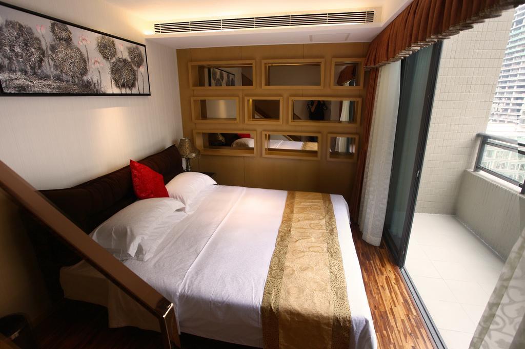 Heefun Apartment Hotel Guangzhou - Poly D Plaza Branch Rum bild