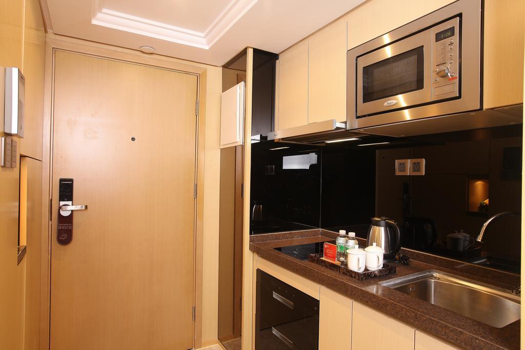 Heefun Apartment Hotel Guangzhou - Poly D Plaza Branch Rum bild