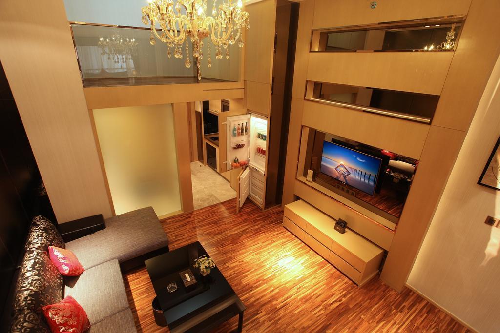 Heefun Apartment Hotel Guangzhou - Poly D Plaza Branch Rum bild