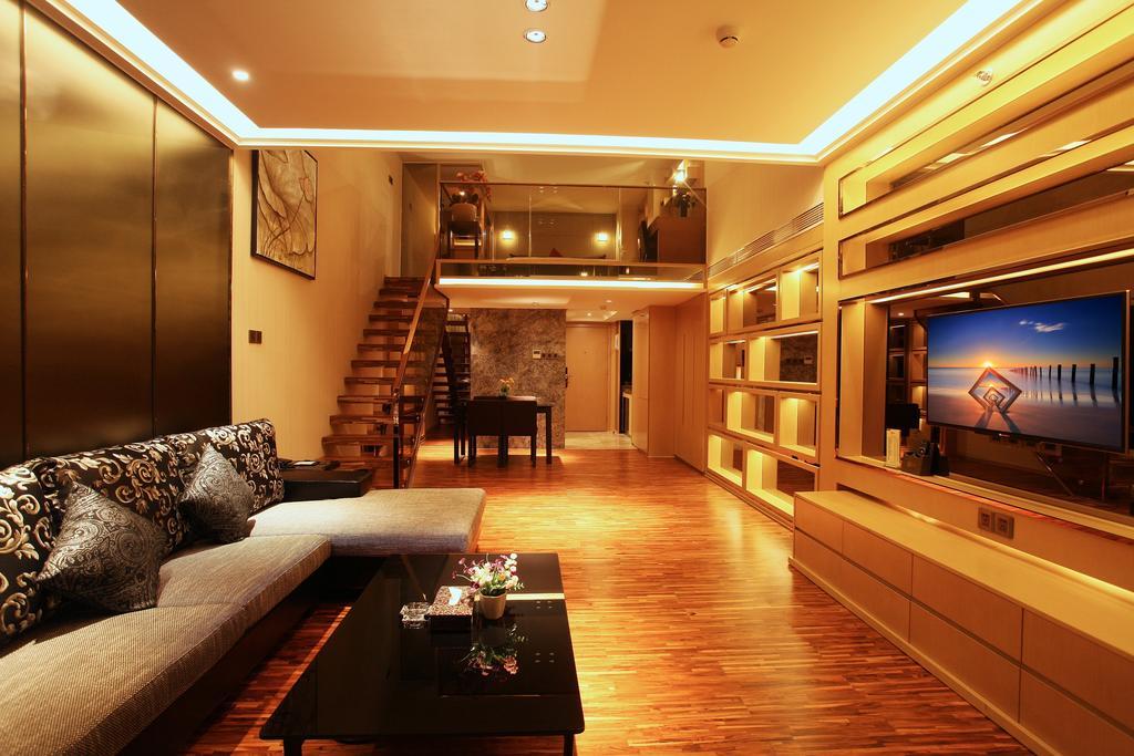 Heefun Apartment Hotel Guangzhou - Poly D Plaza Branch Rum bild