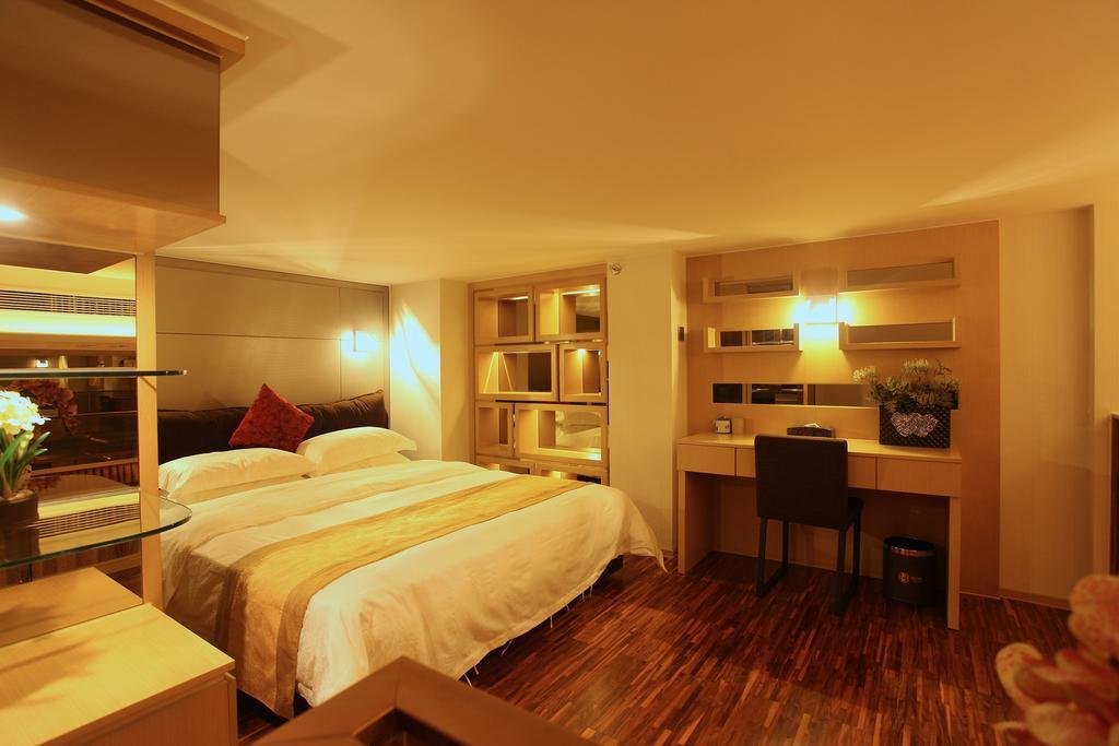 Heefun Apartment Hotel Guangzhou - Poly D Plaza Branch Rum bild