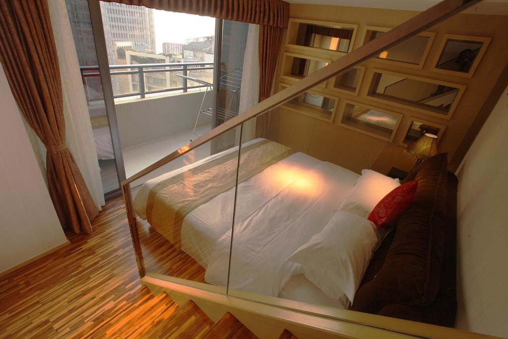 Heefun Apartment Hotel Guangzhou - Poly D Plaza Branch Rum bild