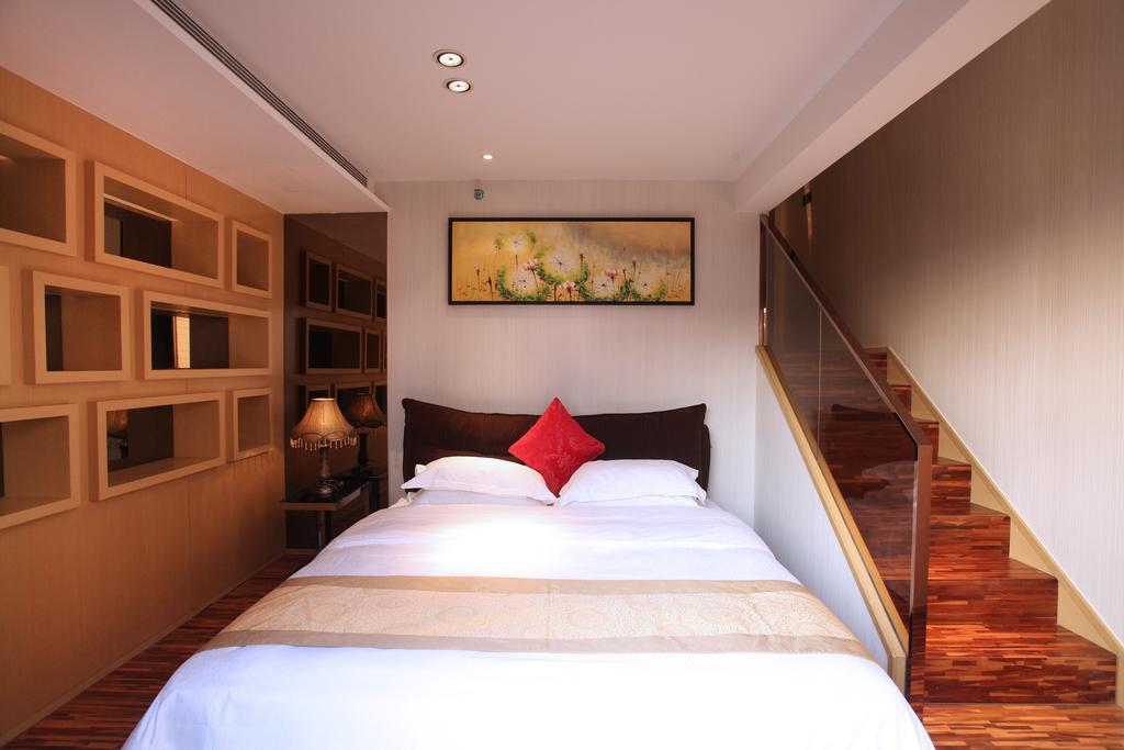 Heefun Apartment Hotel Guangzhou - Poly D Plaza Branch Rum bild