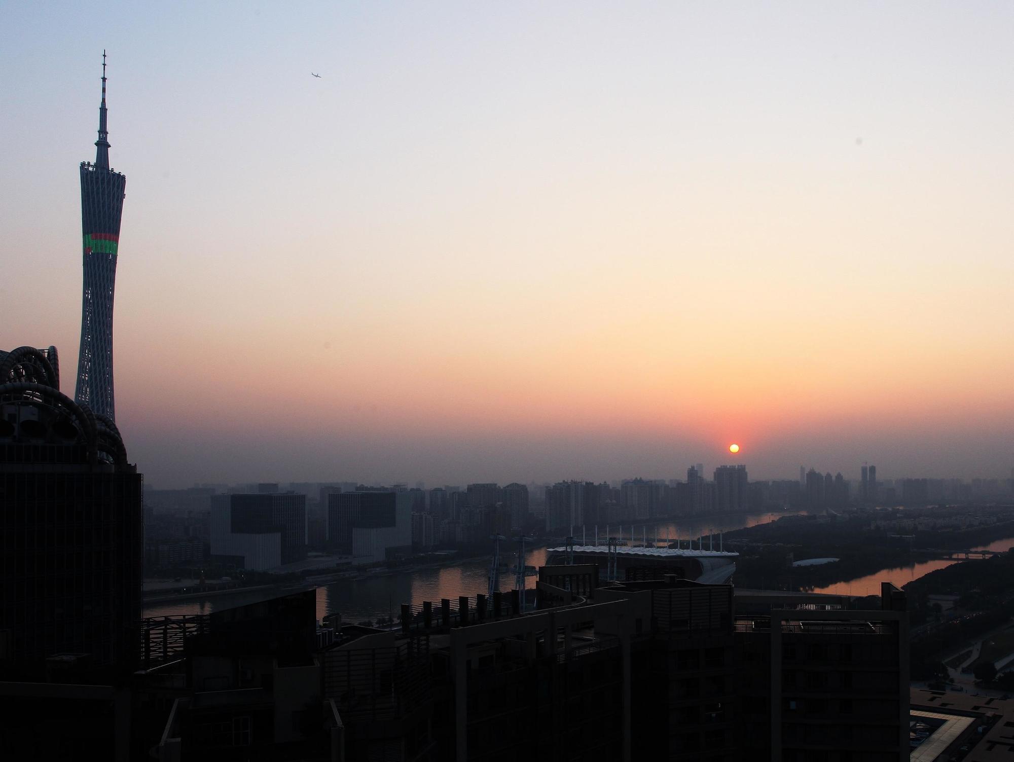 Heefun Apartment Hotel Guangzhou - Poly D Plaza Branch Exteriör bild