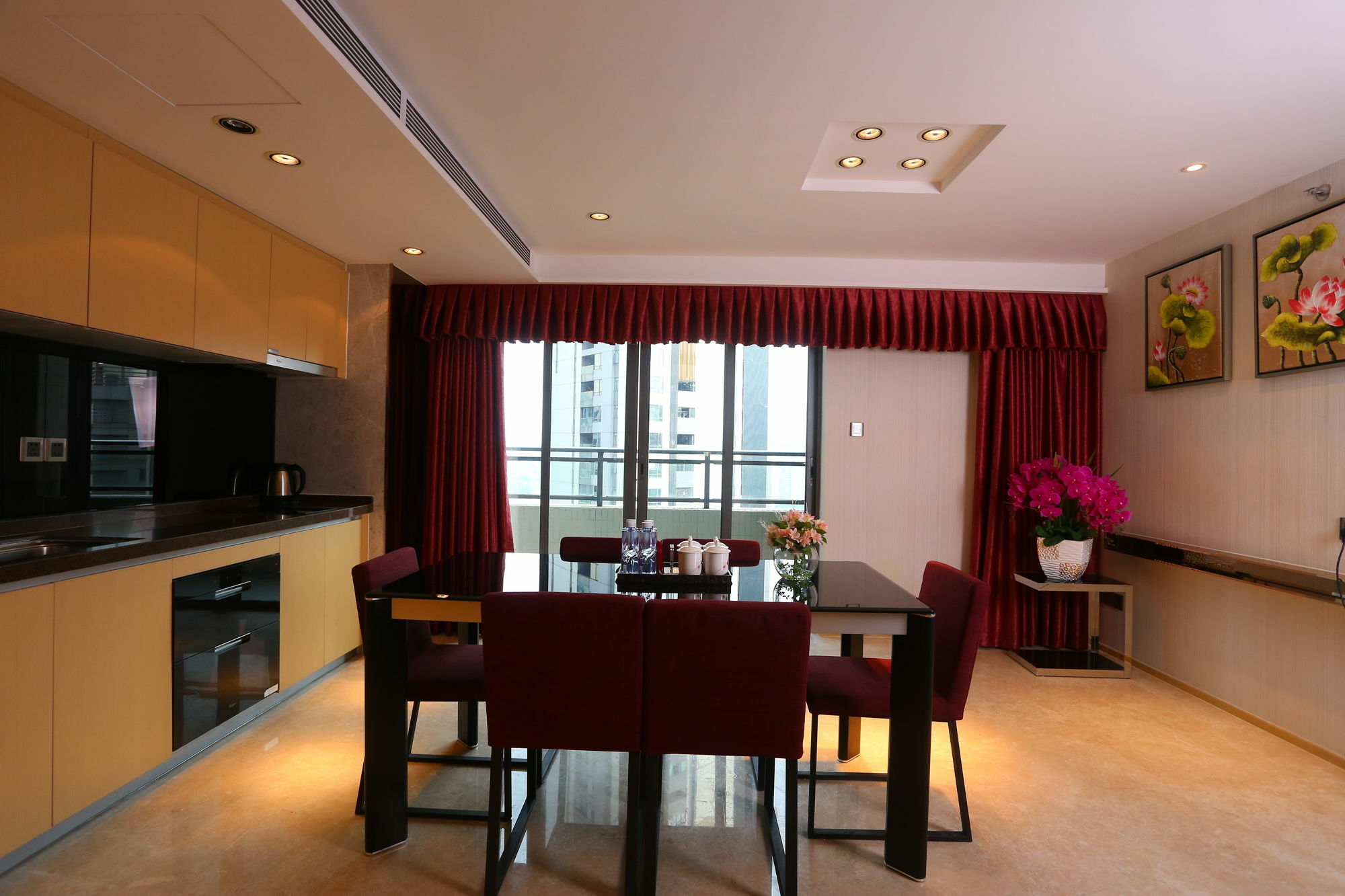 Heefun Apartment Hotel Guangzhou - Poly D Plaza Branch Exteriör bild