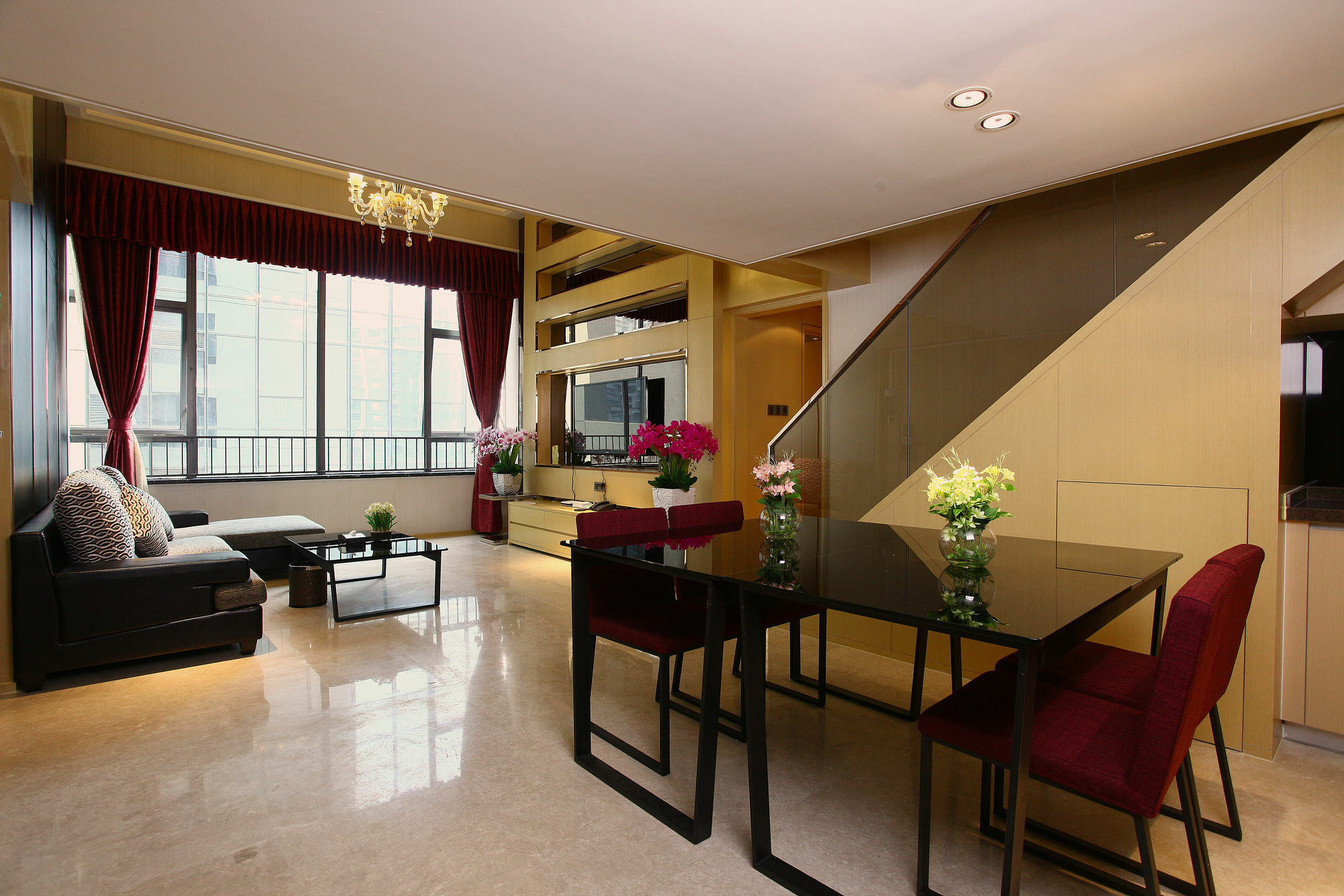 Heefun Apartment Hotel Guangzhou - Poly D Plaza Branch Exteriör bild