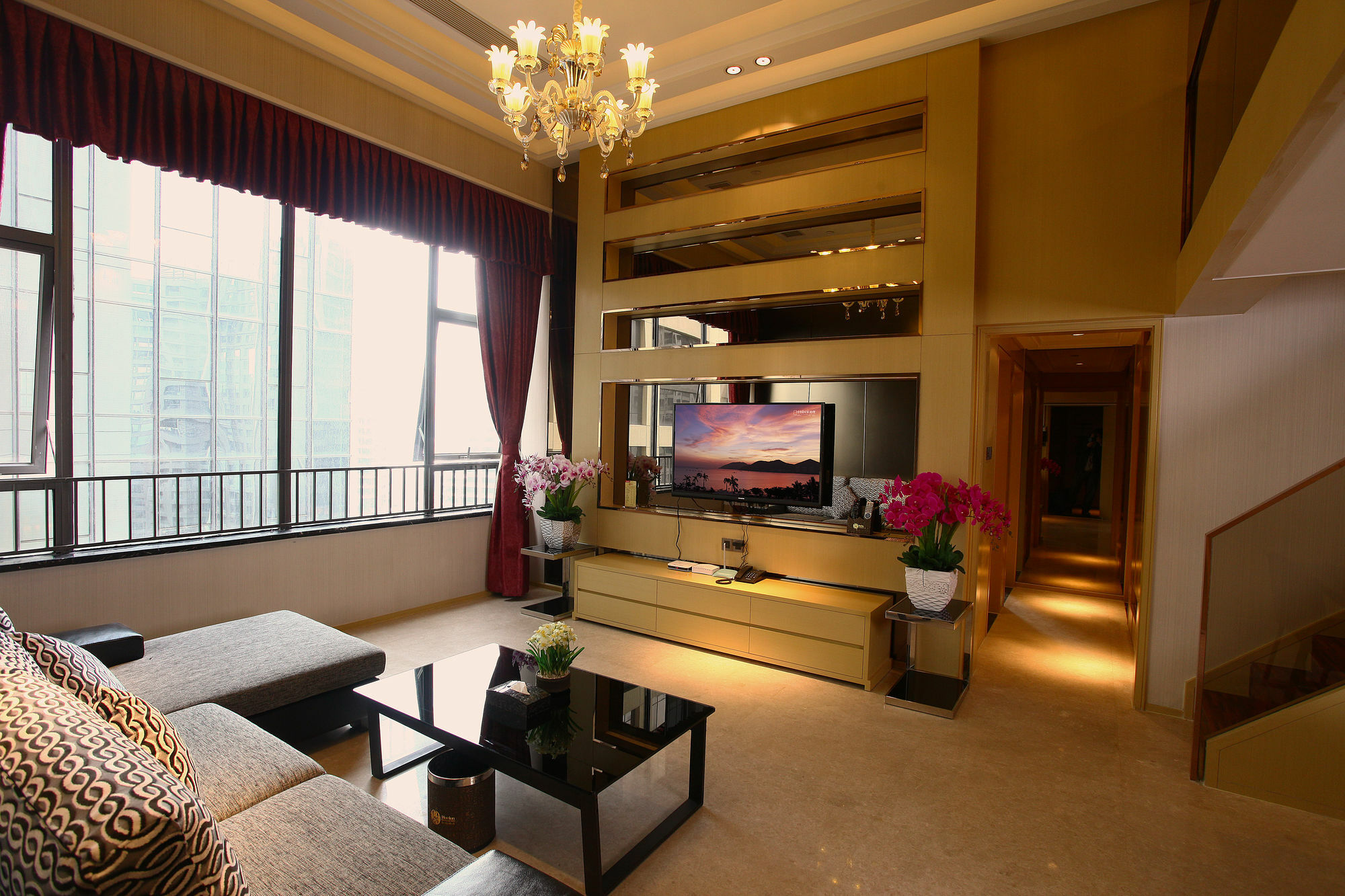 Heefun Apartment Hotel Guangzhou - Poly D Plaza Branch Exteriör bild